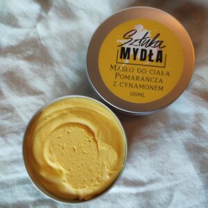 Mus do ciała pomarańcza z cynamonem