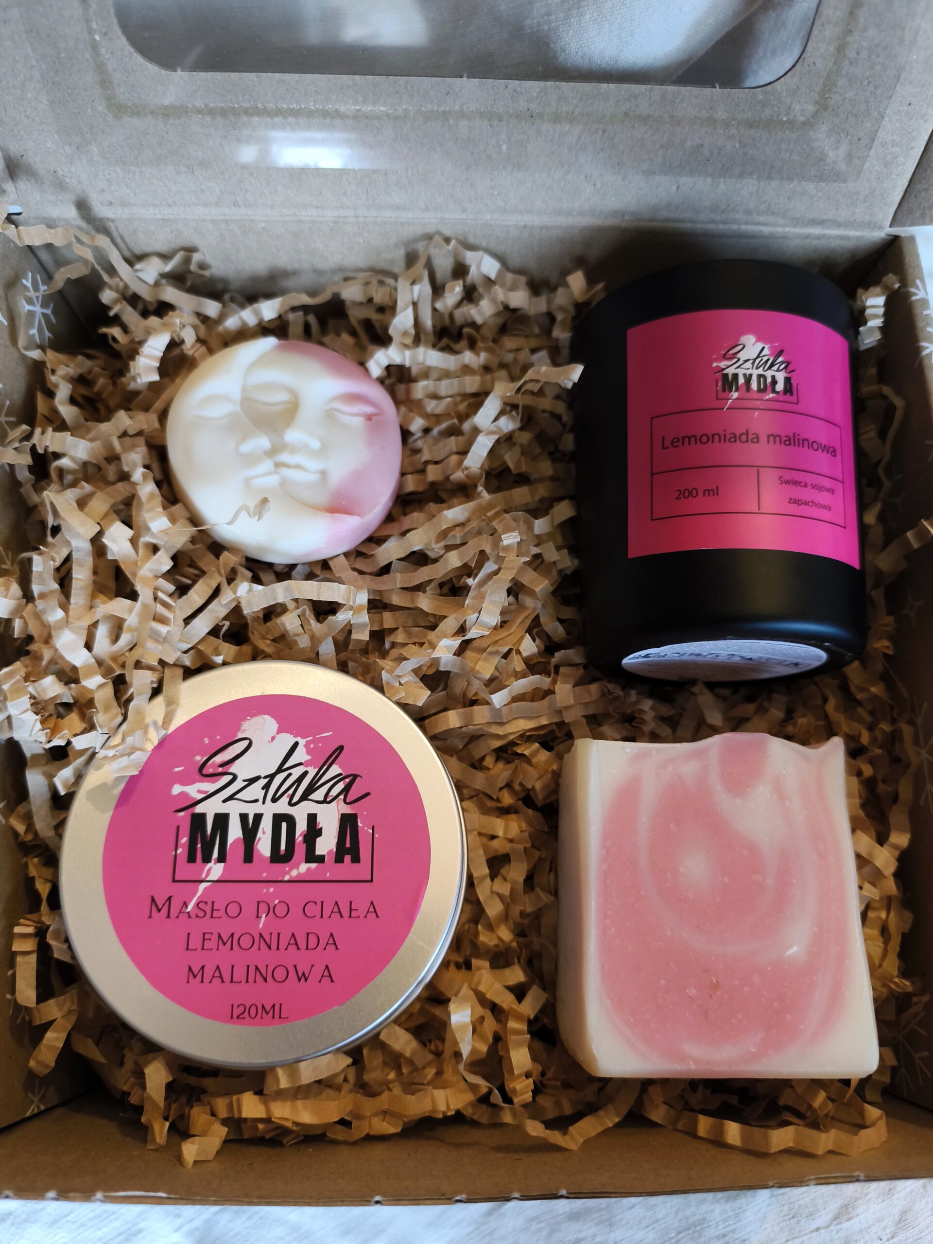 Zestaw prezentowy „Malinowa Magia”